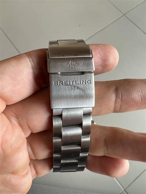 breitling clasp scratch|scotch brite clasp removal.